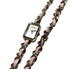 CHANEL 香奈兒 PREMIERE ROCK PASTEL PINK LIMITED H4312 白珍珠母貝三圈粉鍊錶 珍珠母貝 粉色 銀釦