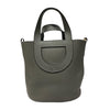 HERMES 愛馬仕 In-The-Loop 18 灰 金釦