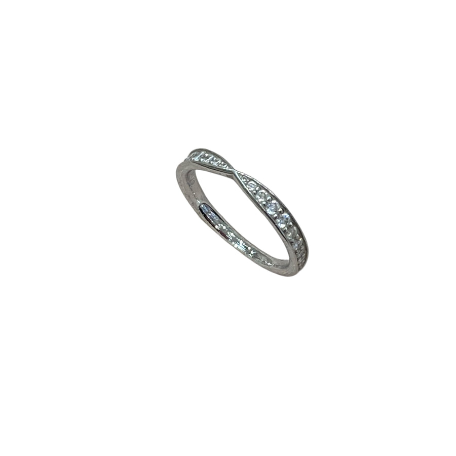 TIFFANY&CO 蒂芙尼 Tiffany Essential 戒 #47 PT950 白金