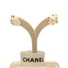 CHANEL 香奈兒 山茶花系列耳釘 18K 白陶瓷