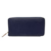 HERMES 愛馬仕 AZAP LONG SILK'IN WALLET 長夾 藍色