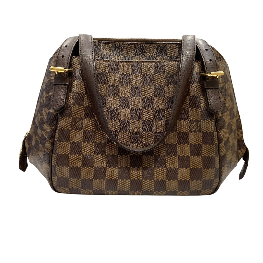 LOUIS VUITTON 路易威登 N51174 BELEM MM DAMIER 手拿包 棕色 帆布 金釦 格紋