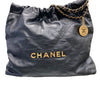 CHANEL 香奈兒 22 BAG 黑色 金釦