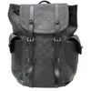 LOUIS VUITTON 路易威登 M20899 Christopher MM 後背包 皮革 黑色 銀釦/黑釦