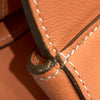 HERMES 愛馬仕 手拿包 TOOL BAG 26 鮭魚粉 銀釦
