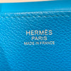 HERMES 愛馬仕 ARZAN 25 肩背包 側背包  藍色 銀扣 Y刻