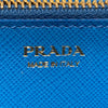 PRADA 普拉達 PRADA SAFFIANO 皮革長夾 1MH132 藍色