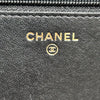 CHANEL 香奈兒 BOY 翻蓋包 鍊帶肩背包 羊皮 黑色 金扣