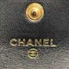 CHANEL 香奈兒 雙鏈子母化妝箱 AP3375 荔枝牛皮 黑色 金釦