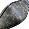 CELINE 思琳 194502 TRIOMPHE 凱旋門 PVC帆布 LOGO 中型斜背包 棕色