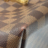 LOUIS VUITTON 路易威登 N42259 CLAPTON BACKPACK PVC帆布 老花 後背包 側背包 棕色/粉紅