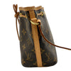 LOUIS VUITTON 路易威登 M41346 NANO NOÉ 迷你水桶包 PVC 老花 棕色 金釦
