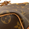 LOUIS VUITTON 路易威登 M41346 NANO NOÉ 迷你水桶包 PVC 老花 棕色 金釦