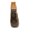 LOUIS VUITTON 路易威登 M81098 LOOP 月亮包/彎月包 PVC帆布 老花 棕色 金釦