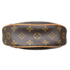 LOUIS VUITTON 路易威登 M81098 LOOP 月亮包/彎月包 PVC帆布 老花 棕色 金釦