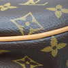 LOUIS VUITTON 路易威登 M81098 LOOP 月亮包/彎月包 PVC帆布 老花 棕色 金釦