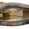 LOUIS VUITTON 路易威登 M81098 LOOP 月亮包/彎月包 PVC帆布 老花 棕色 金釦