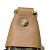 LOUIS VUITTON 路易威登 M81098 LOOP 月亮包/彎月包 PVC帆布 老花 棕色 金釦