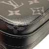 LOUIS VUITTON 路易威登 M45585 MONOGRAM ECLIPSE STEAMER MESSENGER 側背包 PVC帆布 老花 黑色