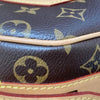 LOUIS VUITTON 路易威登 M52294 BOITE CHAPEAU SOUPLE PM 飯盒包 帆布肩背 圓餅包 老花 棕色 金釦