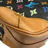 LOUIS VUITTON 路易威登 M40196 Greta Multicolore PVC帆布 肩背包 黑三彩