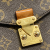 LOUIS VUITTON 路易威登 M40780 Pochotte Metis 郵差包 肩背包 PVC帆布 棕色老花 金釦