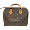 LOUIS VUITTON 路易威登 M41528 SPEEDY 25 波士頓包 PVC帆布 老花 金釦