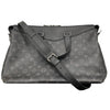 LOUIS VUITTON 路易威登 M40566 Explorer 公事肩背包 PVC MONOGRAM ECLIPSE 灰色 銀釦