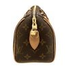 LOUIS VUITTON 路易威登 M46234 SPEEDY BANDOULIERE 20 迷你波士頓包 PVC帆布 老花 棕色×奶茶色 金釦