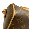 LOUIS VUITTON 路易威登 M46234 SPEEDY BANDOULIERE 20 迷你波士頓包 PVC帆布 老花 棕色×奶茶色 金釦