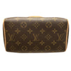 LOUIS VUITTON 路易威登 M46234 SPEEDY BANDOULIERE 20 迷你波士頓包 PVC帆布 老花 棕色×奶茶色 金釦