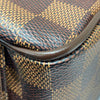 LOUIS VUITTON 路易威登 M12142 SHELTON MM 側背包 PVC帆布 棋盤格 棕色 金釦