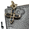 LOUIS VUITTON 路易威登 M12536 PORTEFEUILLE LISA 短夾 皮革 灰色 銀釦