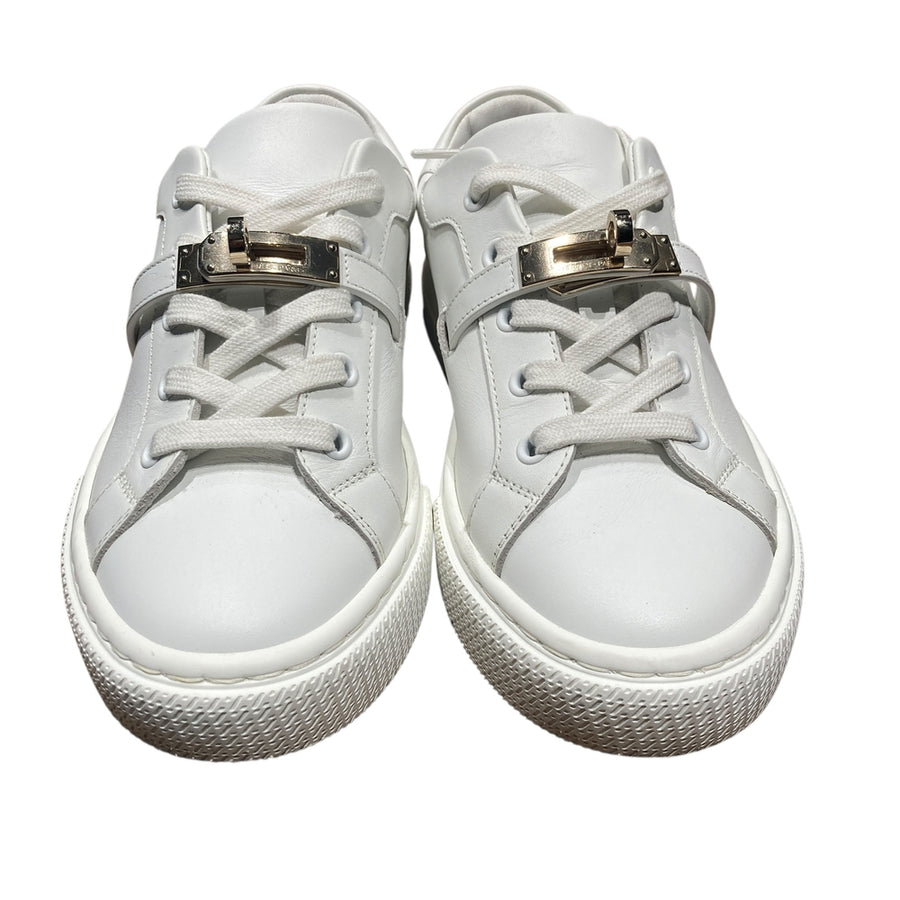 HERMES 愛馬仕 DAY SNEAKER 白色球鞋