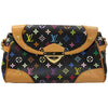 LOUIS VUITTON 路易威登 BEVERLY MM 黑三彩老花 PVC帆布 黑色 金釦