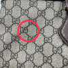 GUCCI 古馳 GG CANVAS TOTE BAG 帆布老花托特包 棕色 金釦