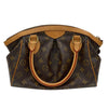 LOUIS VUITTON 路易威登 TIVOLI PM 手提包 PVC帆布 老花 棕色 金釦