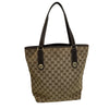 GUCCI 古馳 153009 GG帆布托特包 卡其色