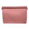 CHANEL 香奈兒 PEARL CHAIN FLAP BAG 珍珠鏈條口蓋包 山羊皮 櫻花粉 金釦