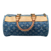 LOUIS VUITTON 路易威登 NEO SPEEDY 藍色 丹寧布  金釦