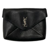 SAINT LAURENT 聖羅蘭 CASSANDRE MESSENGER 信封郵差包 山羊皮 肩背包 黑