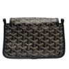 GOYARD 高雅德 PLUMET POCKET WALLET 信封斜背包 PVC帆布 黑色 銀釦