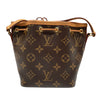 LOUIS VUITTON 路易威登 M41346 Nano Noé 迷你水桶包 PVC 老花 棕色 金釦