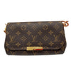 LOUIS VUITTON 路易威登 MONOGRAM FAVORITE PM M40718 單肩包 PVC帆布 老花 棕色