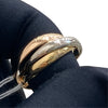 CARTIER 卡地亞 TRINITY 三環戒指 戒指 #50 6.3G AU750 YG PG WG 自訂貨號：2300046066939