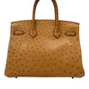 HERMES 愛馬仕 BIRKIN 30 手拿包 駱駝皮 金棕色 金釦