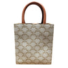 CELINE MINI VERTICAL CABAS 白色 帆布