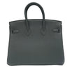 HERMES 愛馬仕 BIRKIN 25 柏金包 TOGO皮 墨綠色系 金釦