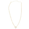 CARTIER 卡地亞 TRINITY NECKLACE 三環項鍊 K18PG  4.15g