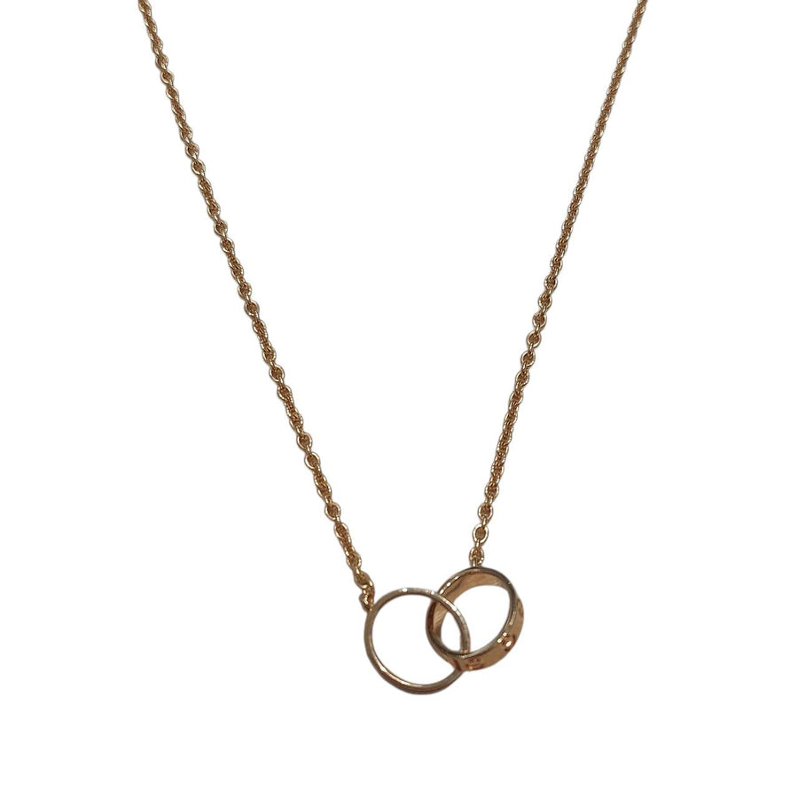 CARTIER 卡地亞 B7212300 BABY LOVE NECKLACE 18K 項鍊 PG 玫瑰金